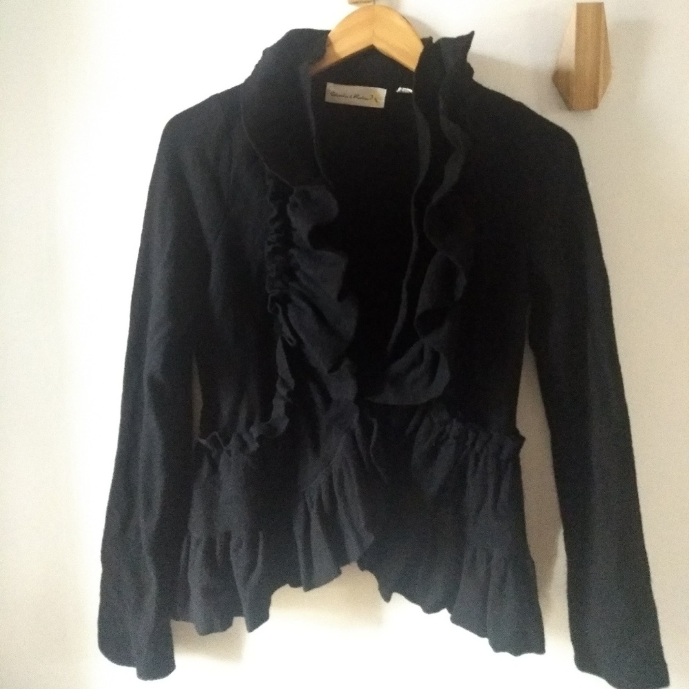 Anthropology Charlie and Robin Wool Sweater Jacket